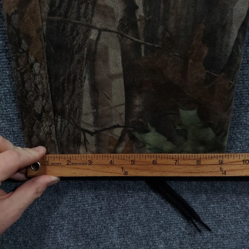 Walls Pants Mens Large Brown Realtree‎ Camo Cargo Hunting Adjustable Waist